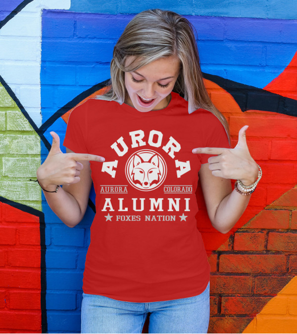 Aurora Colorado Alumni Foxes Nation T-Shirt