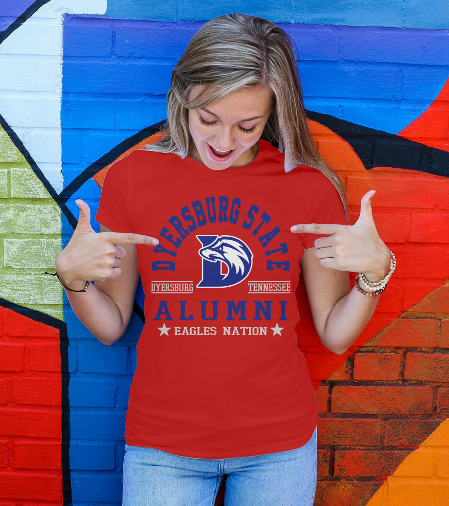 Dyersburg State Alumni Eagles Nation Tennessee T-Shirt