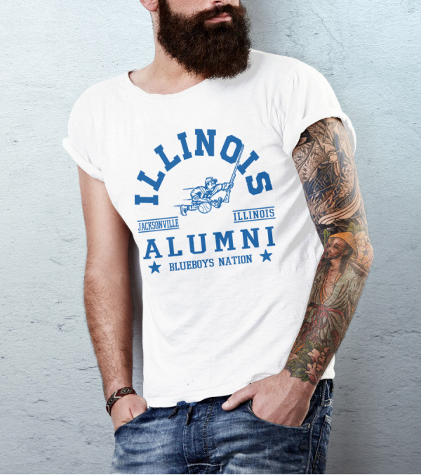 Illinois Alumni Blueboys Nation Jacksonville T-Shirt