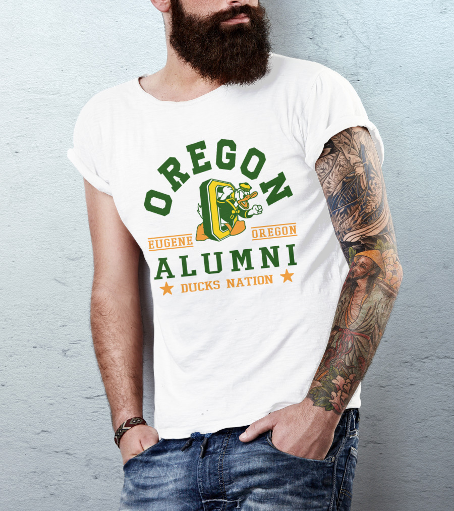 Oregon Alumni Eugene Ducks Nation T-Shirt