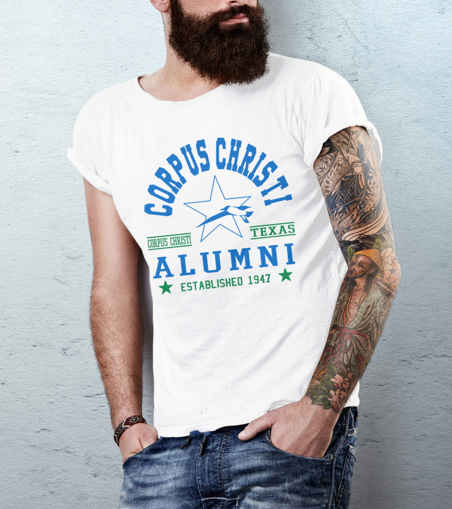 Corpus Christi Texas Alumni Established 1947 T-Shirt