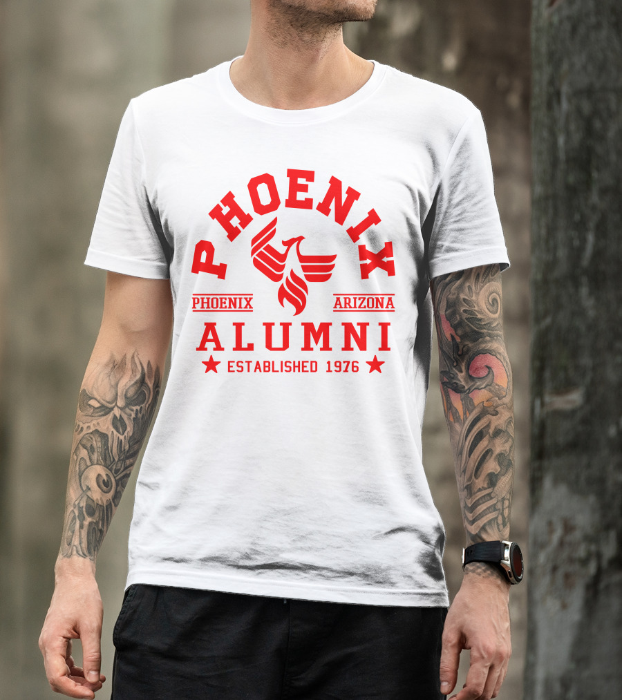 Phoenix Arizona Alumni Established 1976 T-Shirt