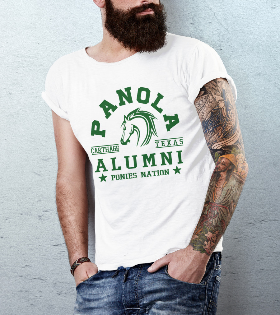Panola Carthage Texas Alumni Ponies Nation T-Shirt