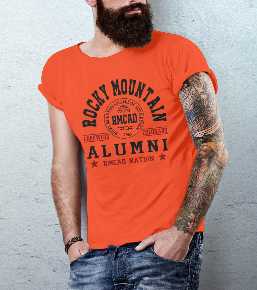 Rocky Mountain College Of Art And Design Alumni Lakewood Colorado RMCAD Nation T-Shirt