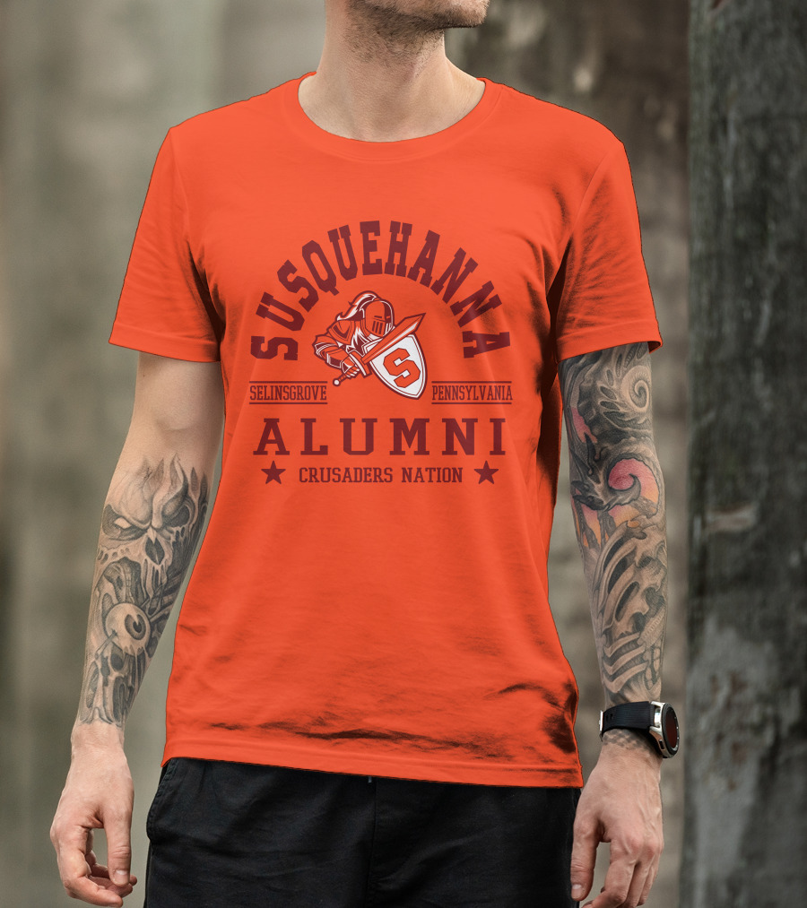Susquehanna Alumni Crusaders Nation Selinsgrove Pennsylvania T-Shirt