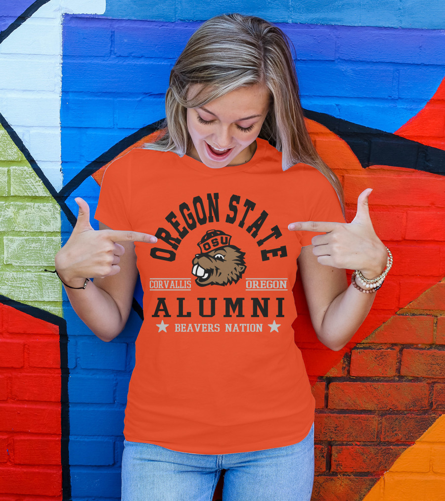 Oregon State Alumni Beavers Nation Corvallis OSU T-Shirt