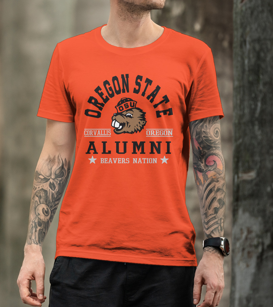 Oregon State Alumni Beavers Nation Corvallis OSU T-Shirt