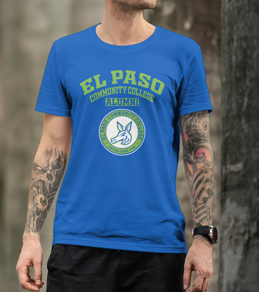 El Paso Community College Alumni Established 1969 T-Shirt