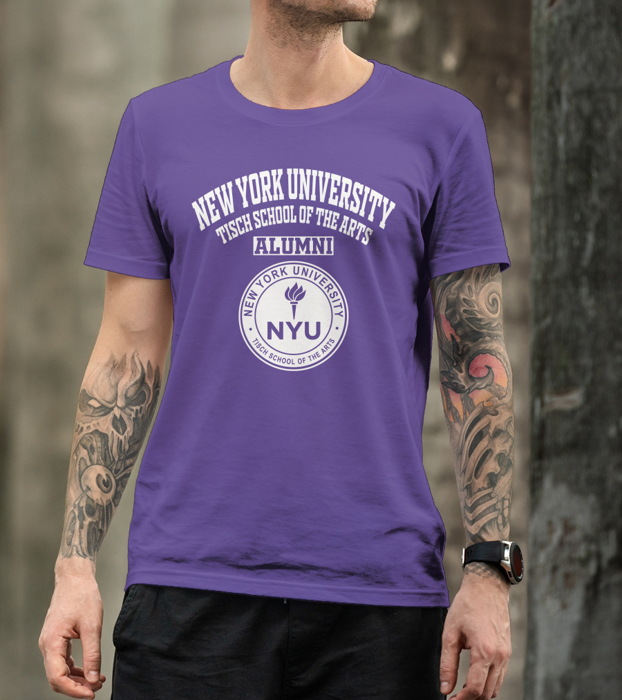 New York University Tisch School Of The Arts Alumni NYU Torch T-Shirt