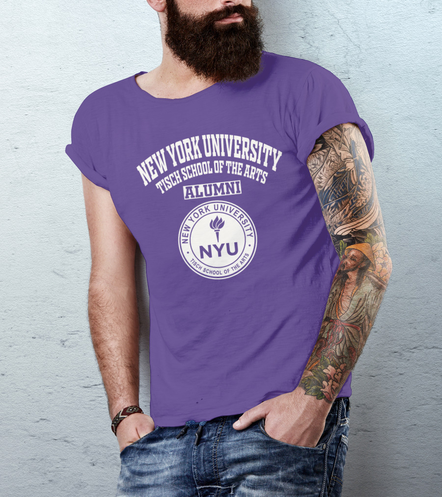 New York University Tisch School Of The Arts Alumni NYU Torch T-Shirt