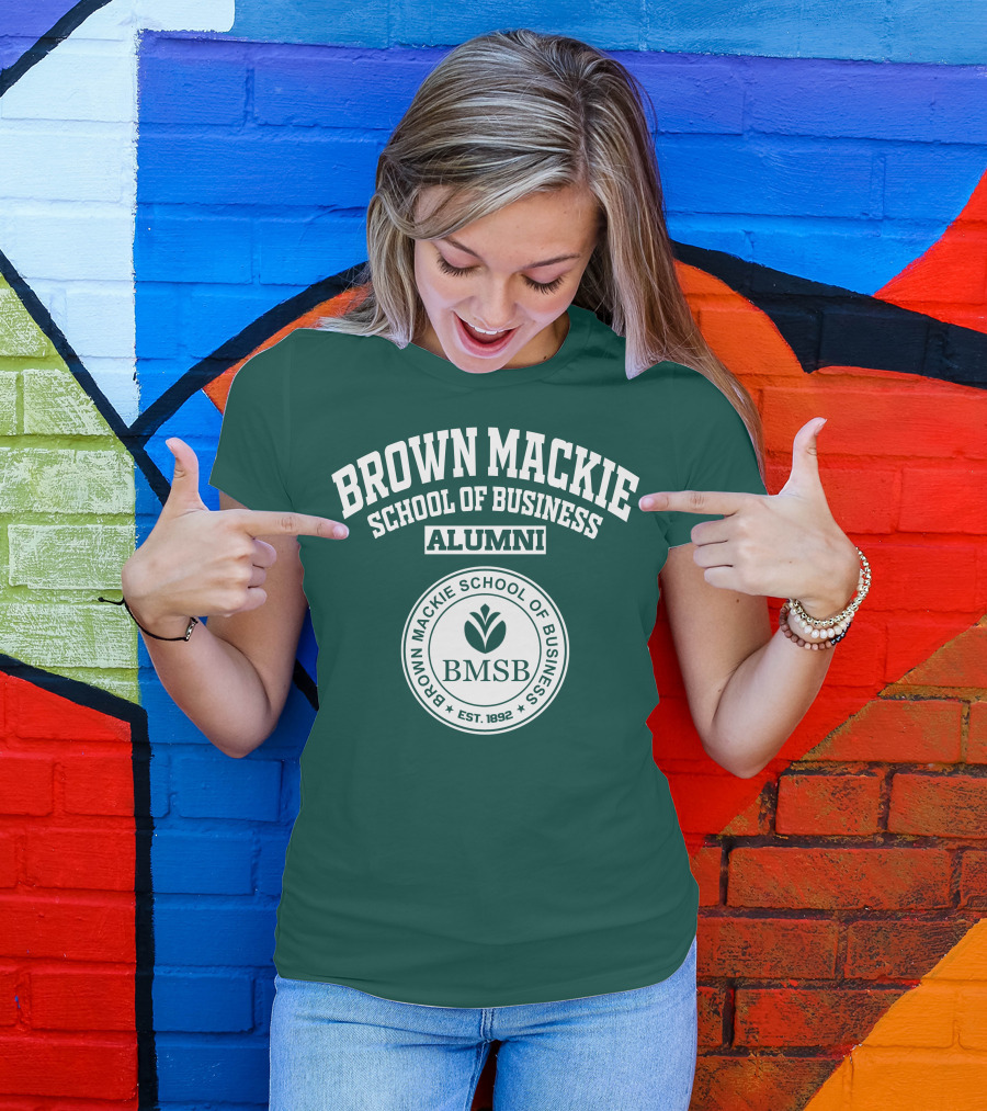 Brown Mackie School Of Business Alumni BMSB Est. 1892 T-Shirt