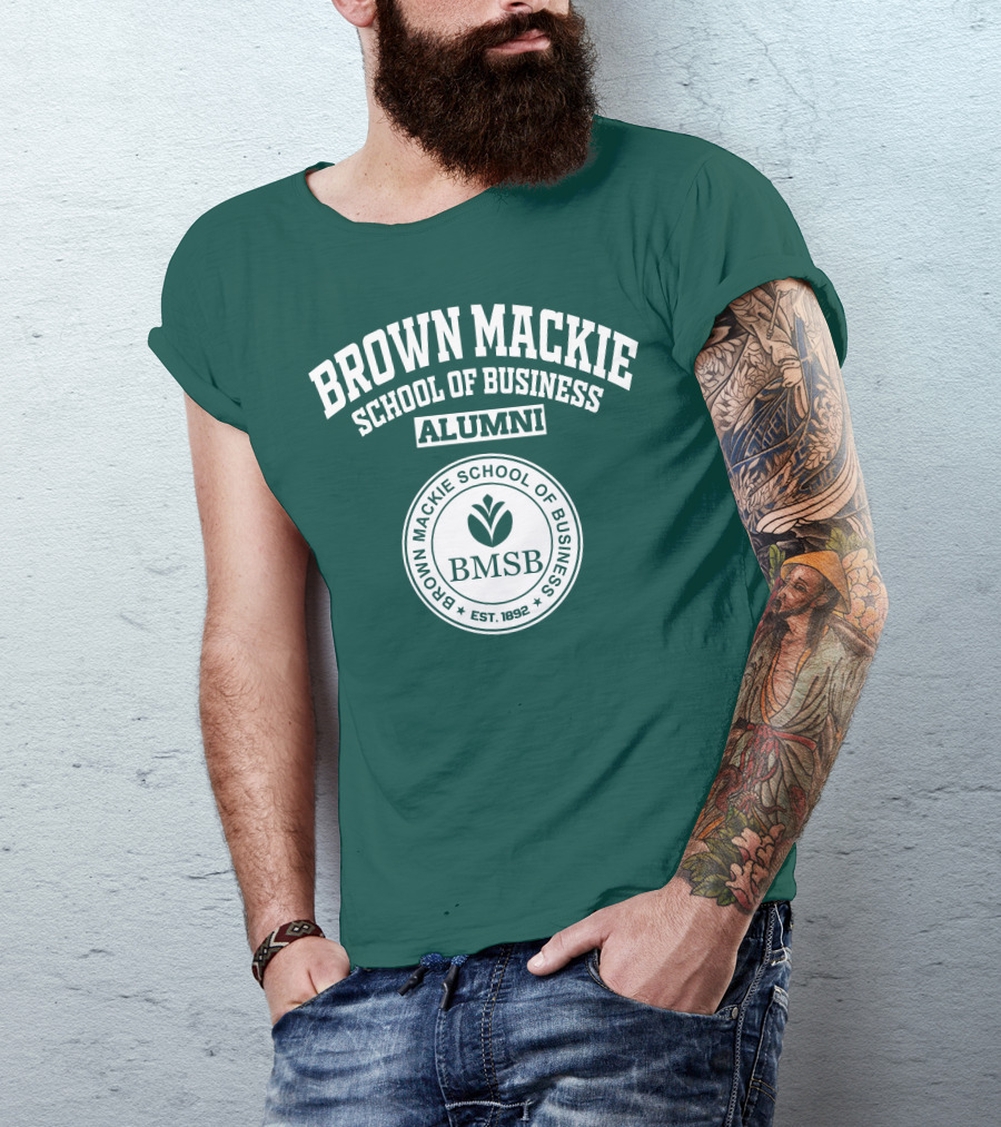 Brown Mackie School Of Business Alumni BMSB Est. 1892 T-Shirt