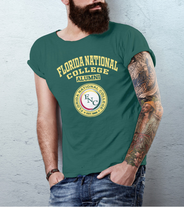 Florida National College Alumni FNC Est. 1988 T-Shirt