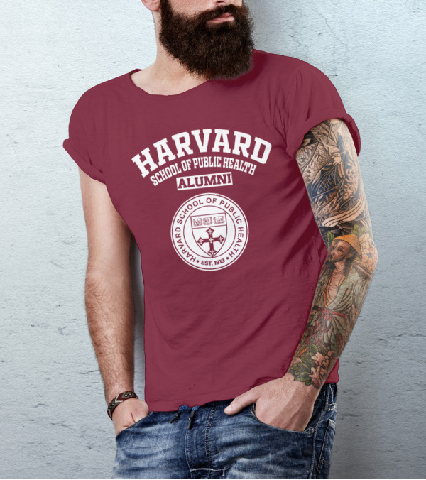Harvard School Of Public Health Alumni Est. 1913 Seal T-Shirt