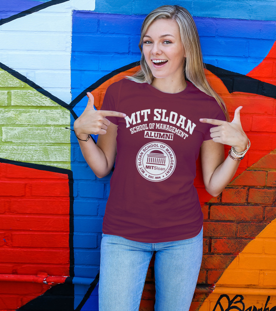 MIT Sloan School Of Management Alumni Est. 1914 T-Shirt