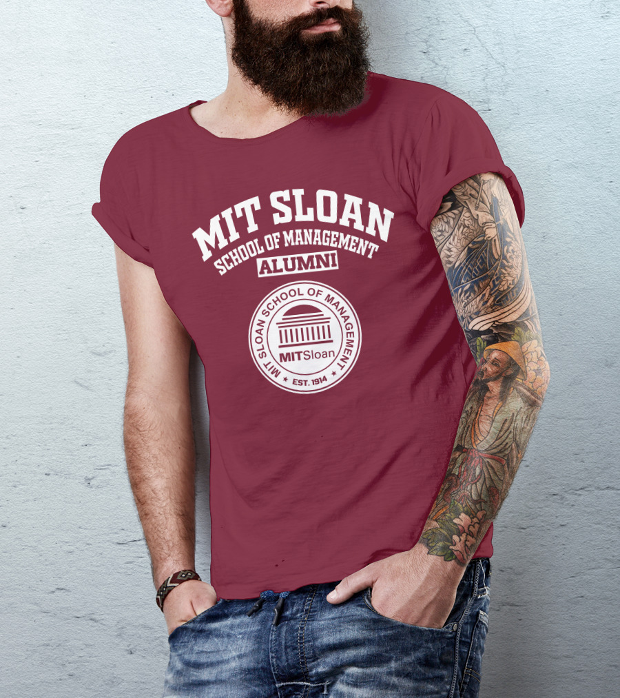MIT Sloan School Of Management Alumni Est. 1914 T-Shirt