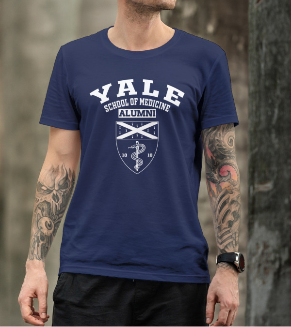 Yale School Of Medicine Alumni 1810 Emblem T-Shirt
