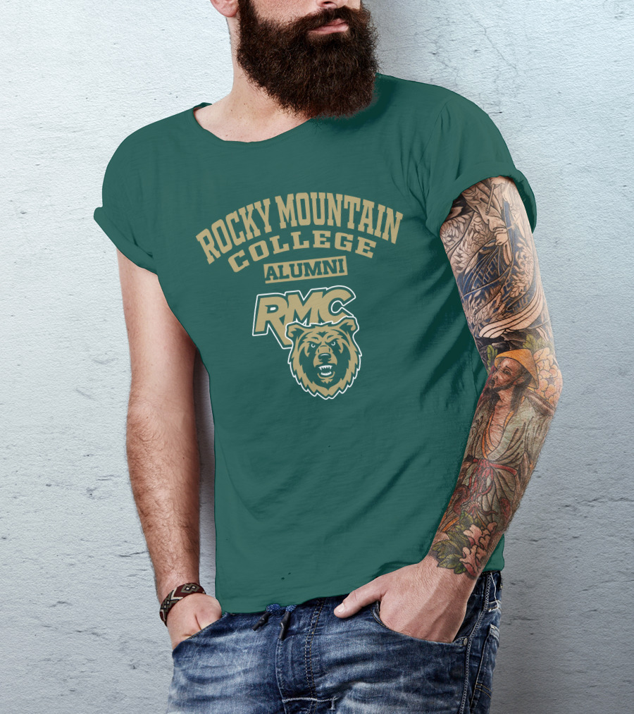 ROCKY MOUNTAIN COLLEGE ALUMNI RMC Bear T-Shirt