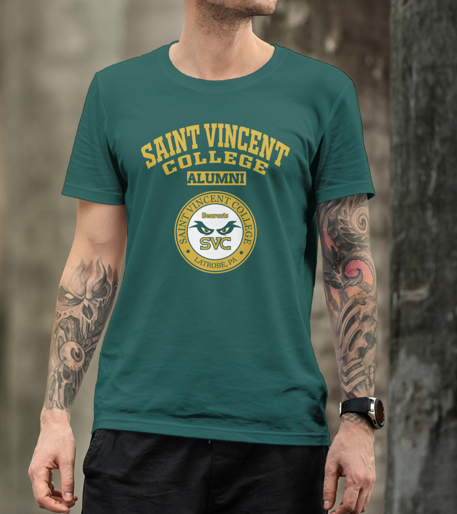 Saint Vincent College Alumni Bearcats SVC Latrobe PA T-Shirt