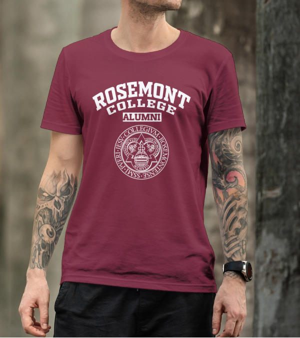 Rosemont College Alumni Emblem MCMXIV Seal T-Shirt
