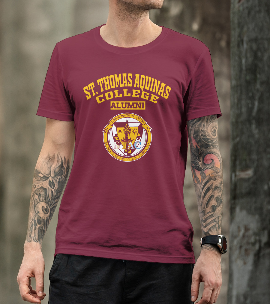 St. Thomas Aquinas College Alumni Illuminare Mentem Per Veritatem STAC Sparkill NY T-Shirt