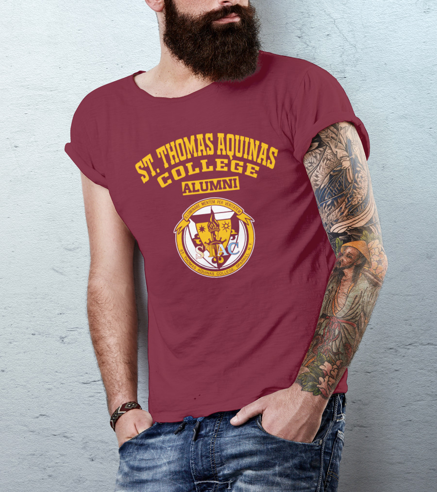 St. Thomas Aquinas College Alumni Illuminare Mentem Per Veritatem STAC Sparkill NY T-Shirt