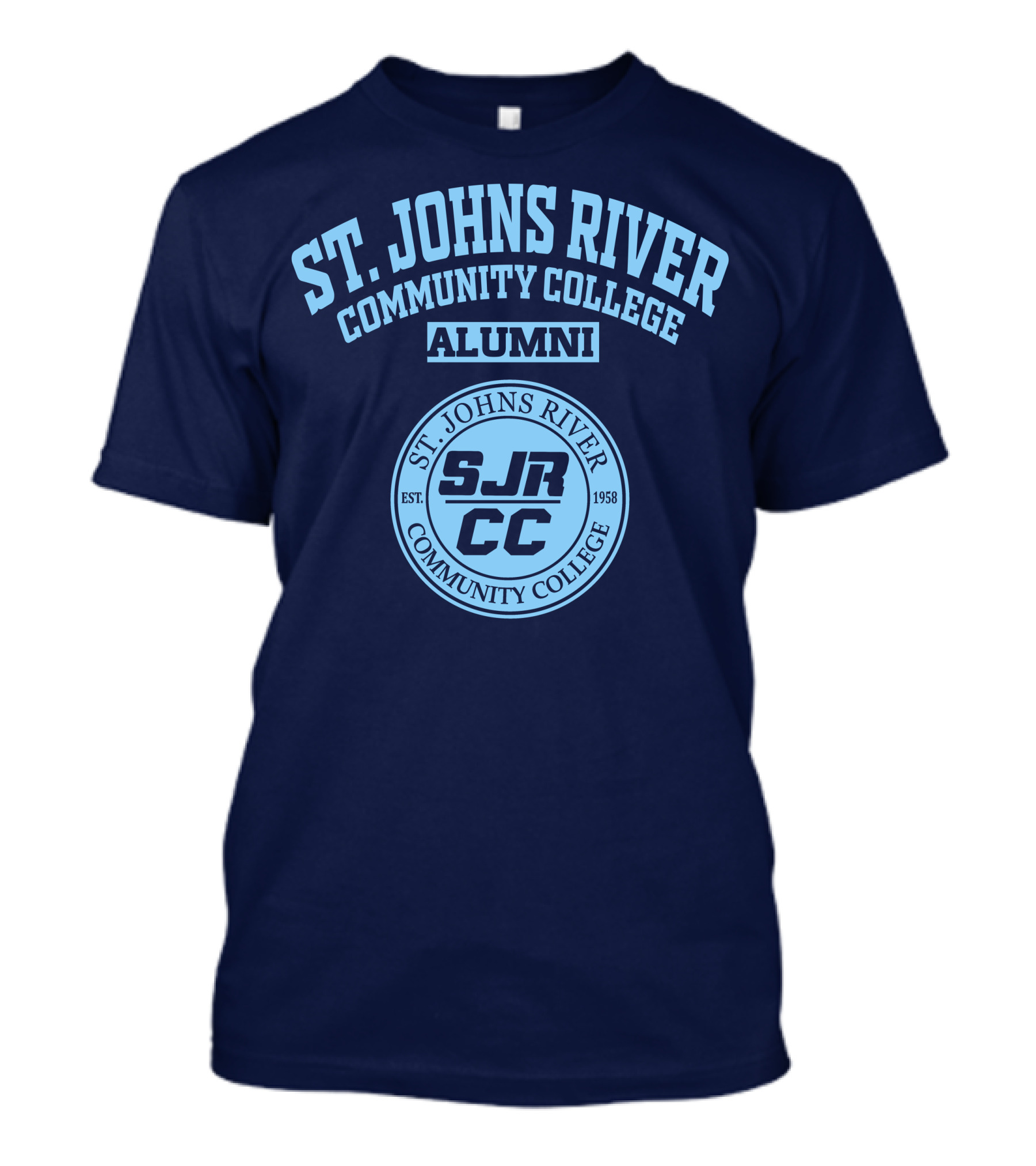 St. Johns River Community College Alumni SJRCC Est. 1958 T-Shirt