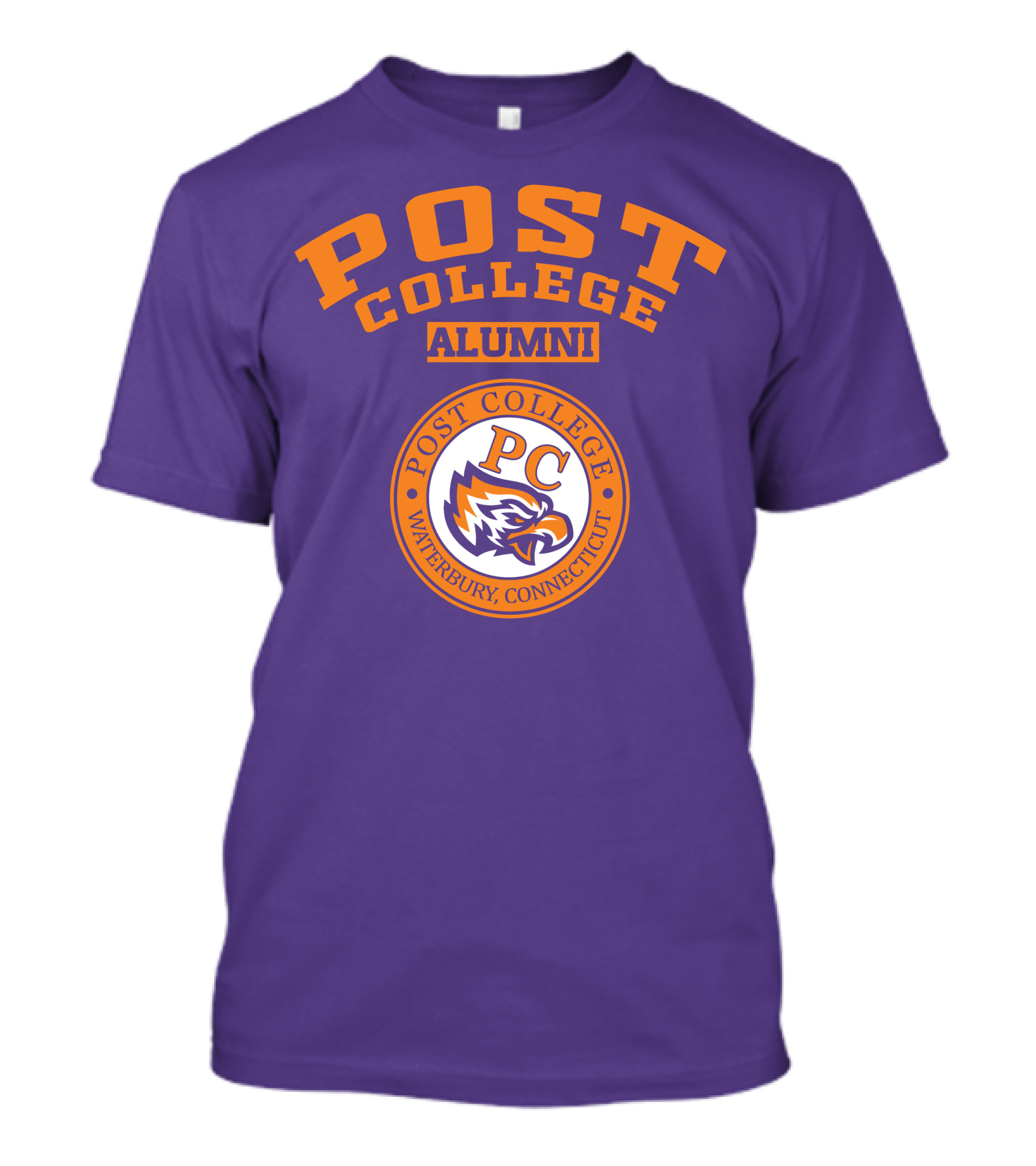 POST COLLEGE ALUMNI PC WATERBURY CONNECTICUT EAGLE T-Shirt