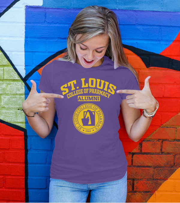 ST. LOUIS COLLEGE OF PHARMACY ALUMNI 1864 T-Shirt