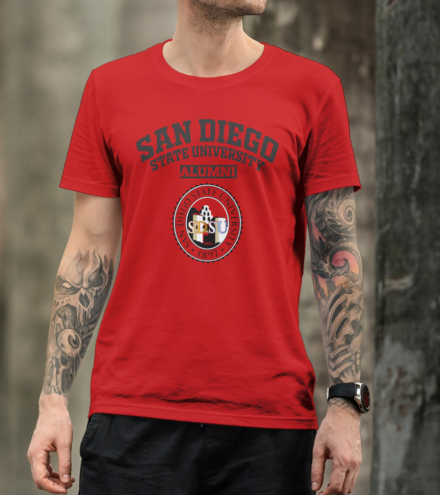 San Diego State University Alumni SDSU 1897 T-Shirt