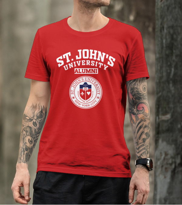St. John's University Alumni New York City 1870 Ecce Agnus T-Shirt