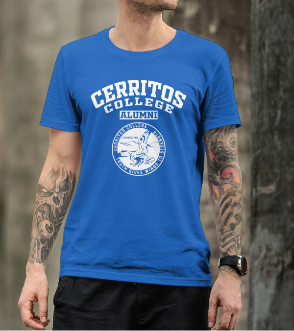 Cerritos College Alumni Founded 1956 Truth Gives Wings To Strength T-Shirt