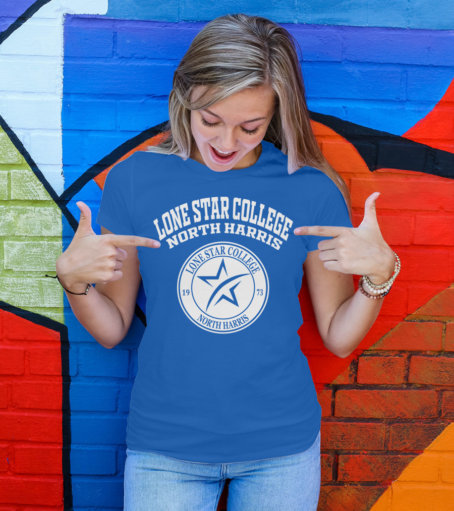 Lone Star College North Harris 1973 Star Emblem T-Shirt