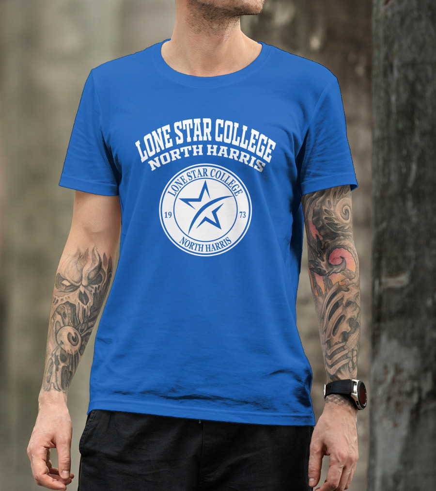 Lone Star College North Harris 1973 Star Emblem T-Shirt