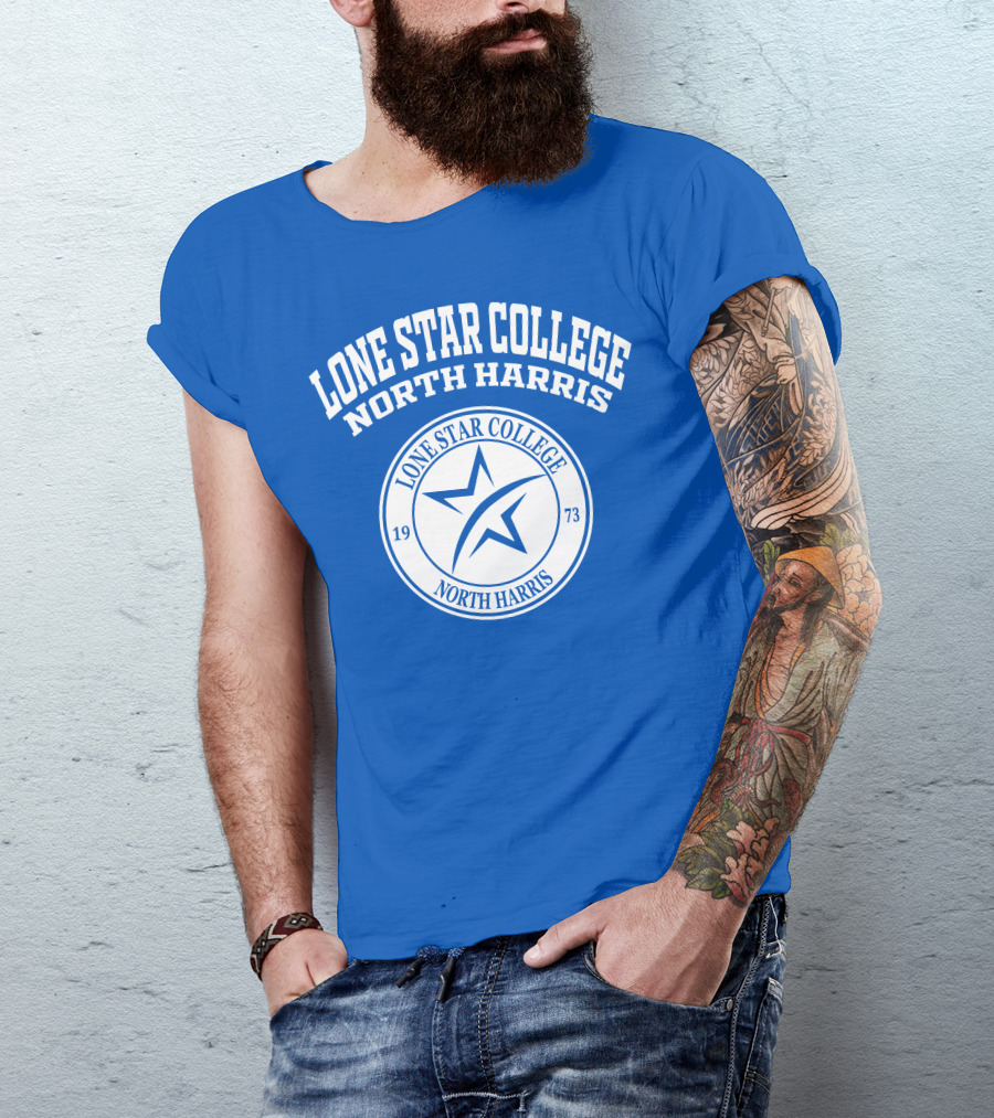 Lone Star College North Harris 1973 Star Emblem T-Shirt