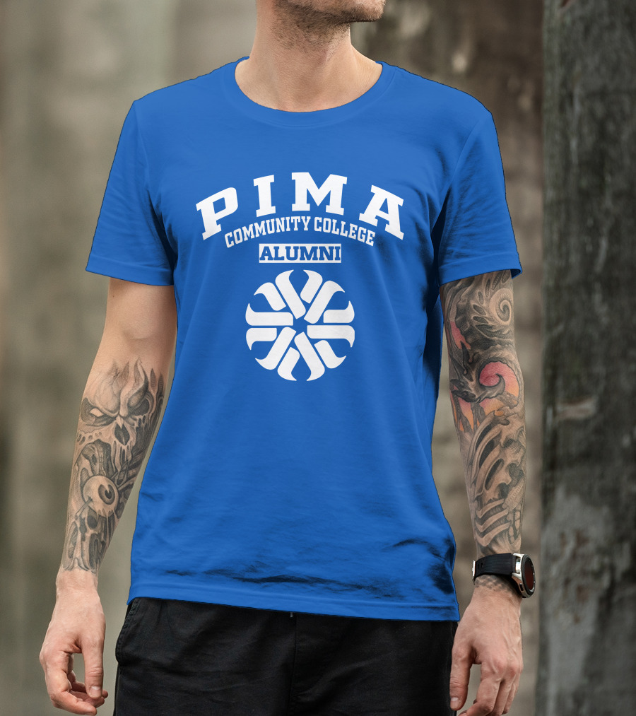 Pima Community College Alumni White T-Shirt