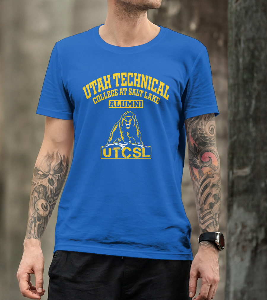 Utah Technical College At Salt Lake Alumni UTCSL Bear T-Shirt