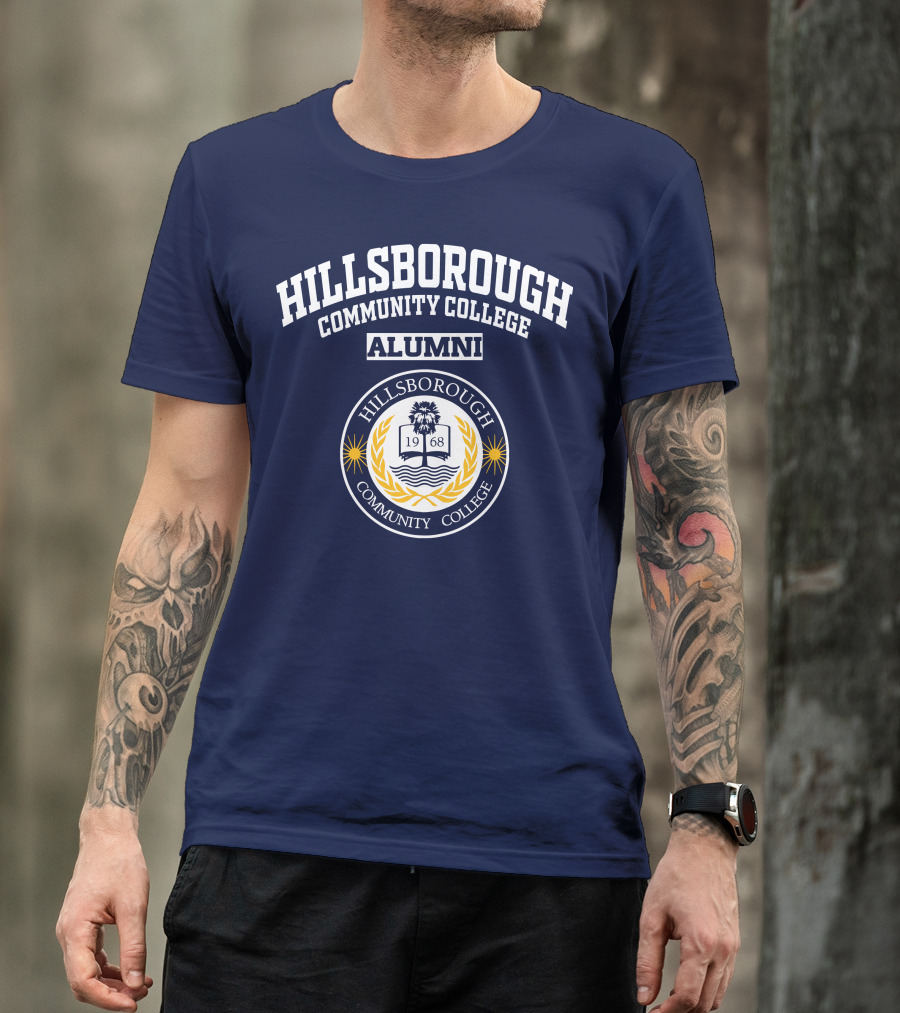 Hillsborough Community College Alumni 1968 Seal T-Shirt