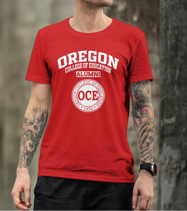 Oregon College Of Education Alumni 1856 OCE T-Shirt