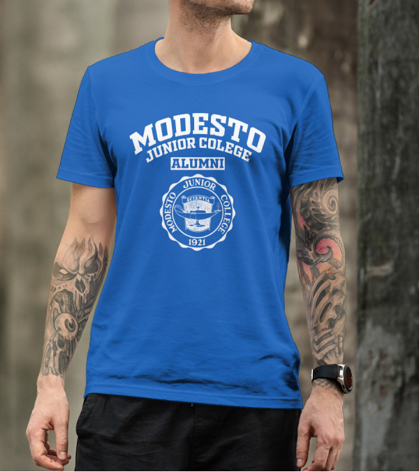 Modesto Junior College Alumni Scientia Seal 1921 T-Shirt