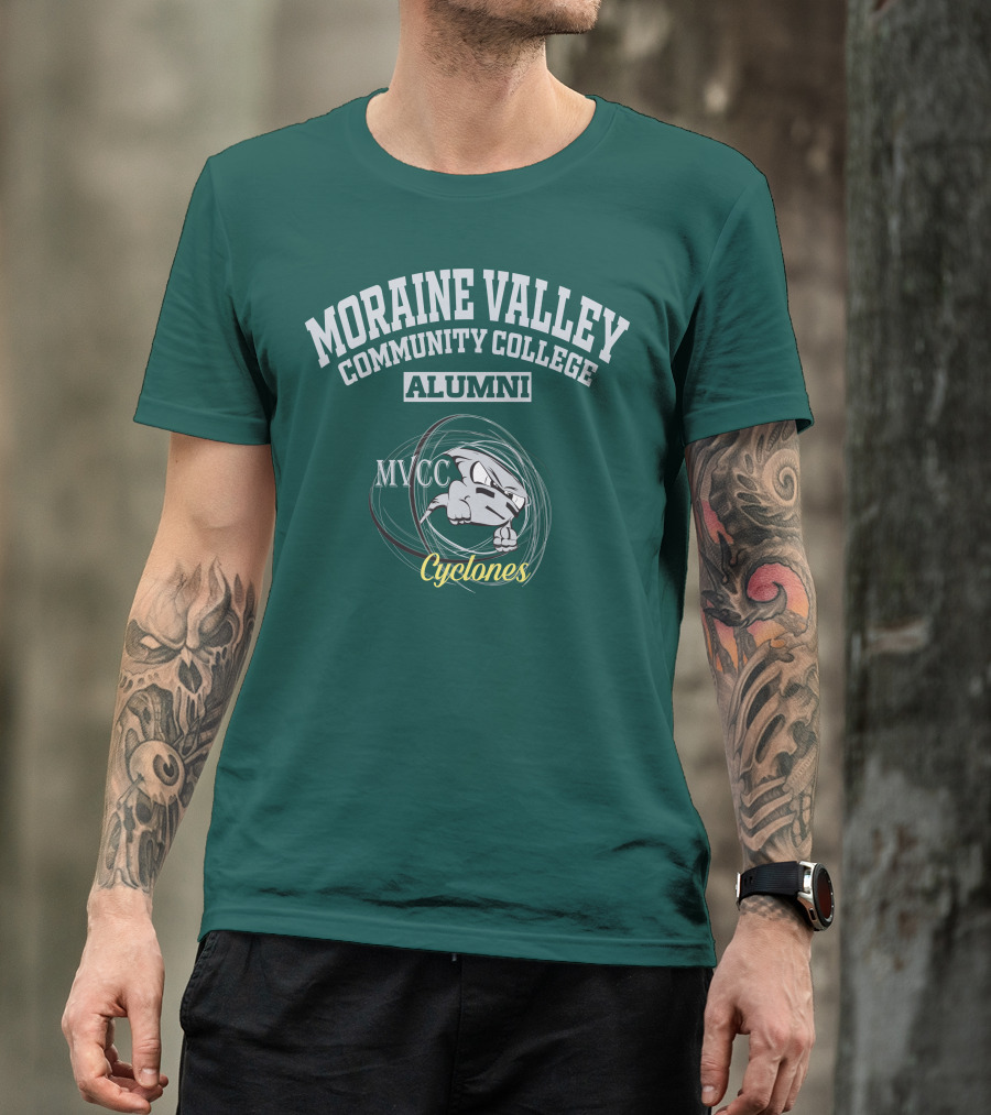 Moraine Valley Community College Alumni MVCC Cyclones T-Shirt