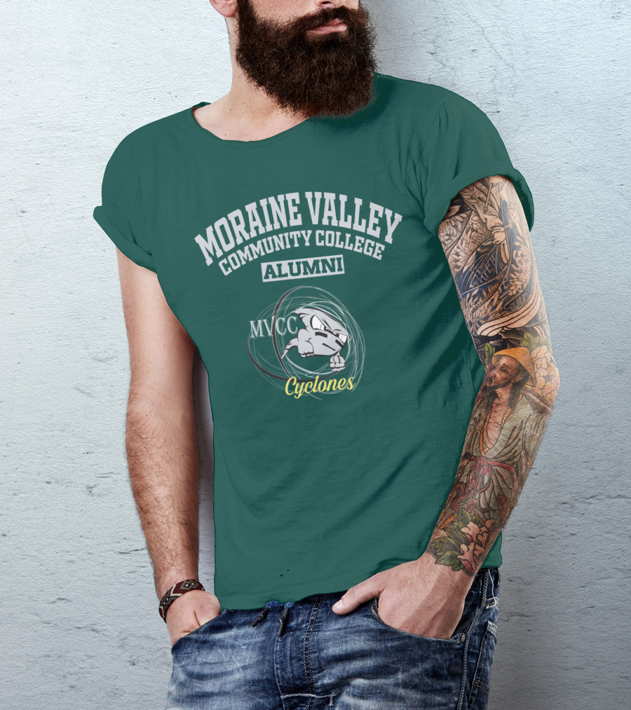 Moraine Valley Community College Alumni MVCC Cyclones T-Shirt