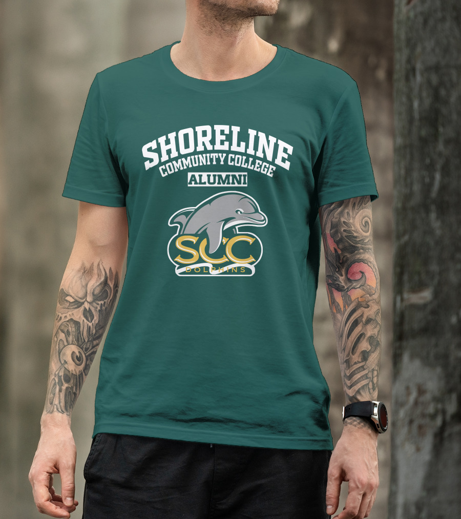 Shoreline Community College Alumni SCC Dolphins T-Shirt