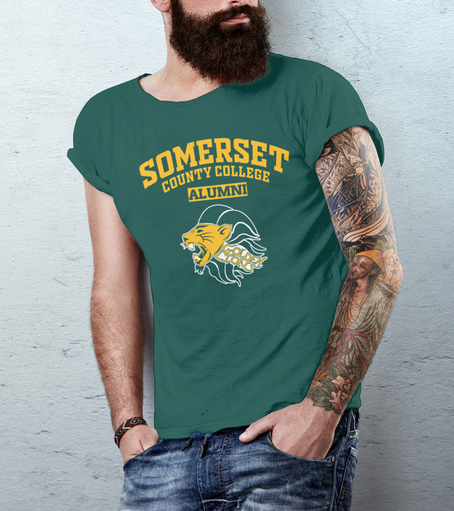 Somerset County College Alumni Golden Lions T-Shirt