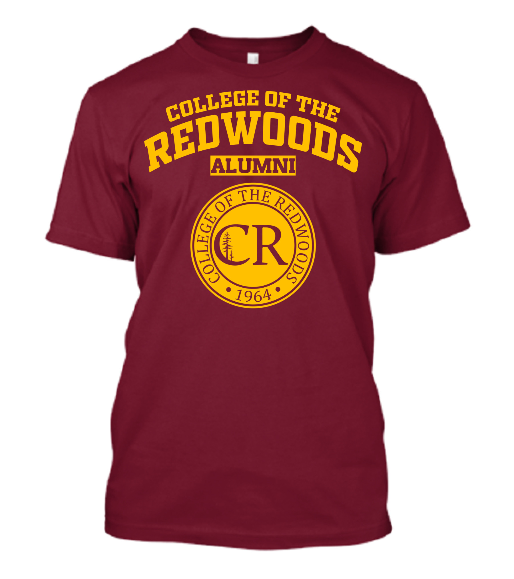 College Of The Redwoods Alumni 1964 CR T-Shirt