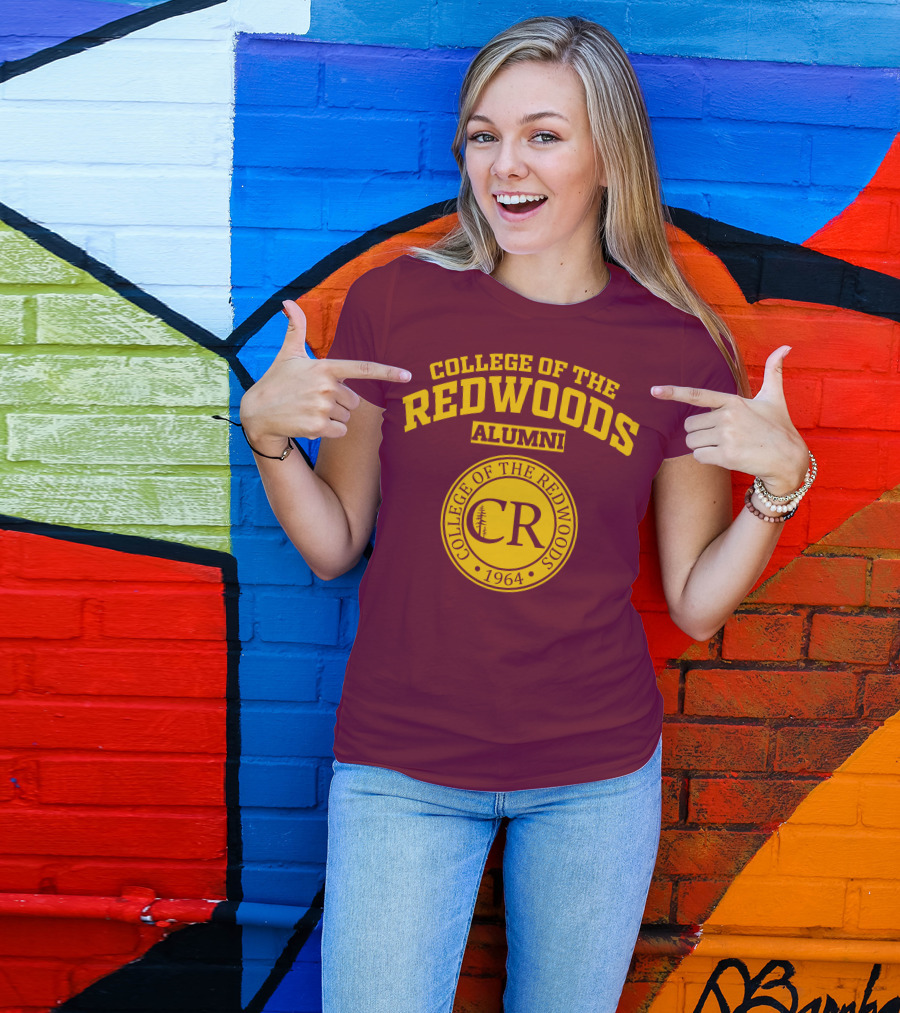 College Of The Redwoods Alumni 1964 CR T-Shirt