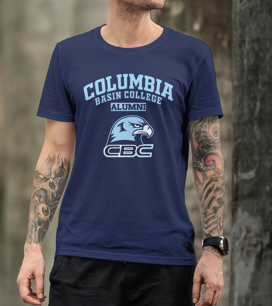 Columbia Basin College Alumni CBC Hawk T-Shirt