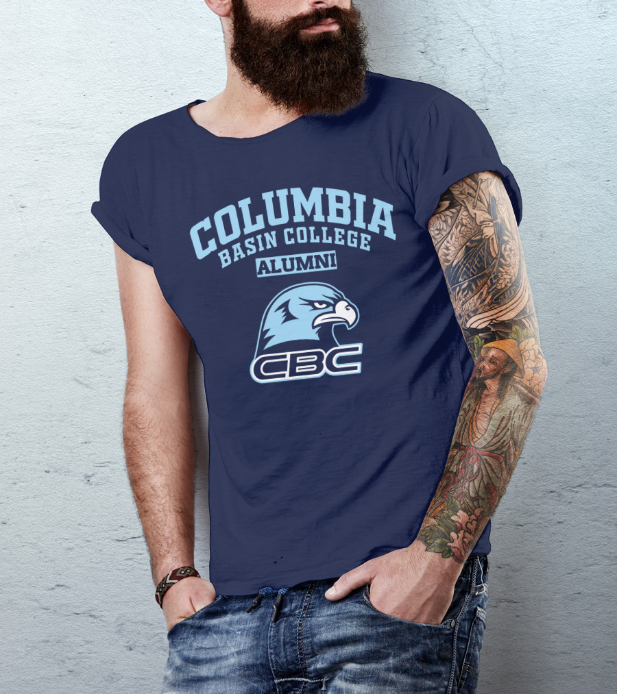 Columbia Basin College Alumni CBC Hawk T-Shirt