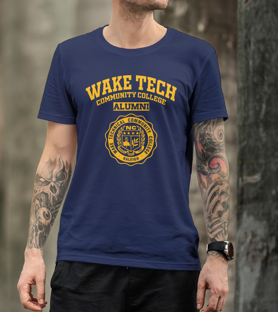 Wake Technical Community College Raleigh Alumni Seal T-Shirt