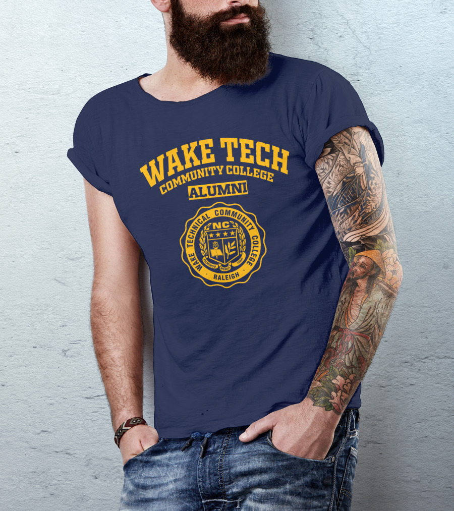 Wake Technical Community College Raleigh Alumni Seal T-Shirt